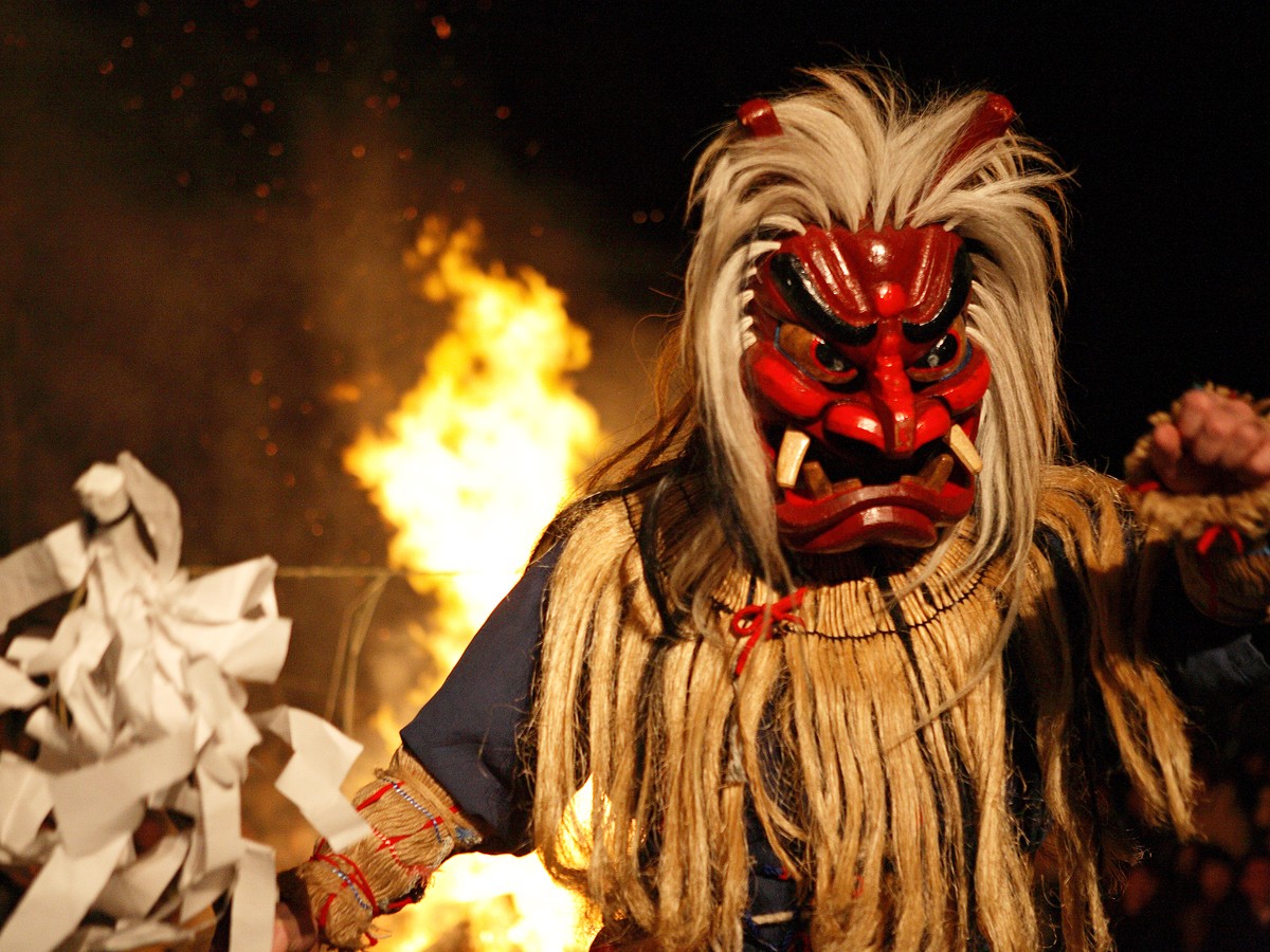 One of Japan's Three Great Odd Festivals: Namahage Shibatou Festival (Akita)