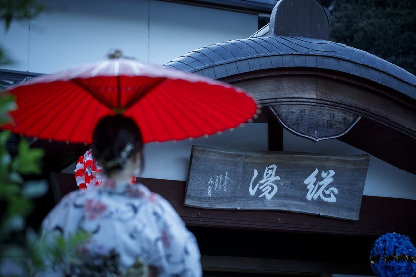 kimono du lịch nhật bản