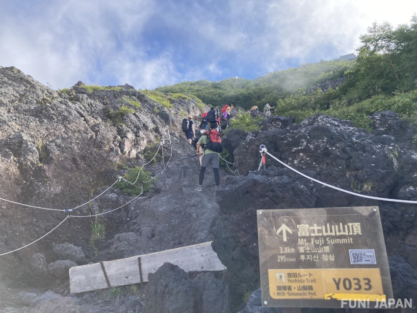 富士山登山 吉田路線