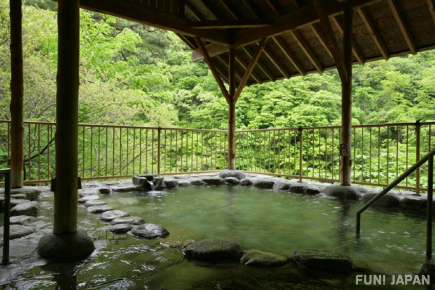 Ashinomaki Hot Spring Okawaso Fukushima Hot Spring Inn Open-air Bath