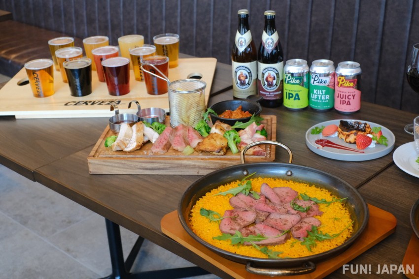 Restoran Makanan Spanyol di Shibuya Axshu 'Cerveza JPN'