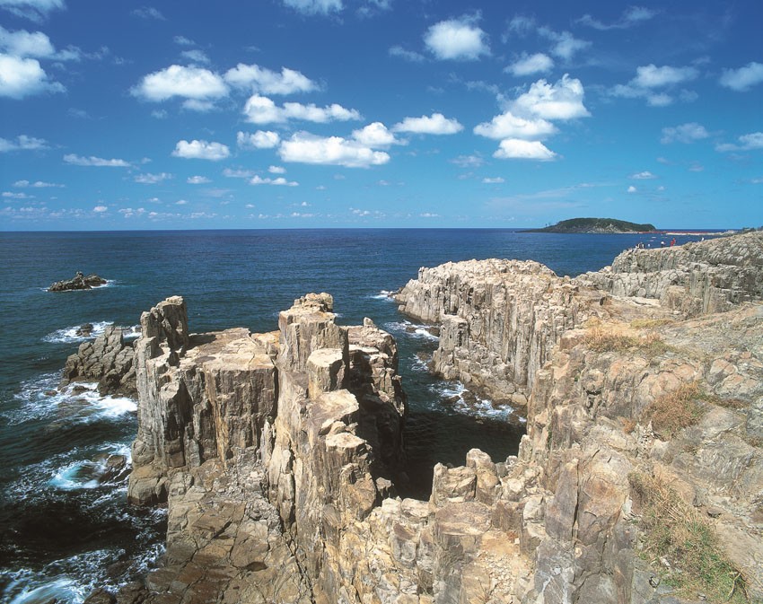 Tojinbo coast sea Fukui Prefecture