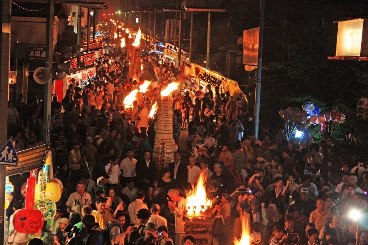 日本三大奇祭 吉田の火祭（山梨）