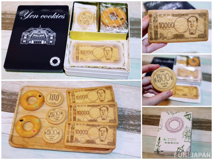 uang Tokyo Museum Mata Uang suvenir kue kering