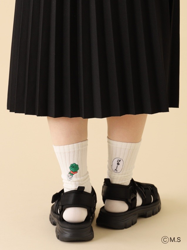 COJI-COJI 襪子 刺繡