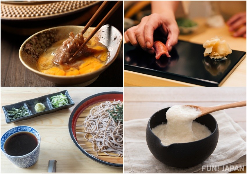 Solving doubts when eating Japanese food! Sushi's gari, sukiyaki's egg, when and how to eat?