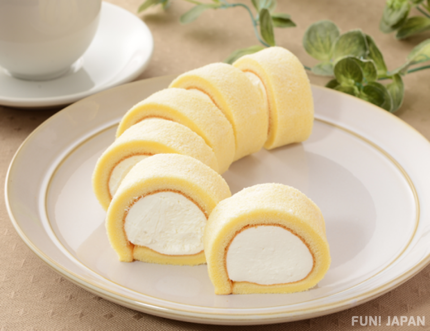 Mochi texture roll with Hokkaido fresh cream