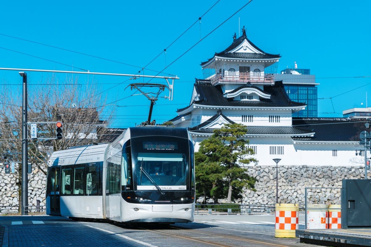 Toyama Toyama Local Railway City Tram