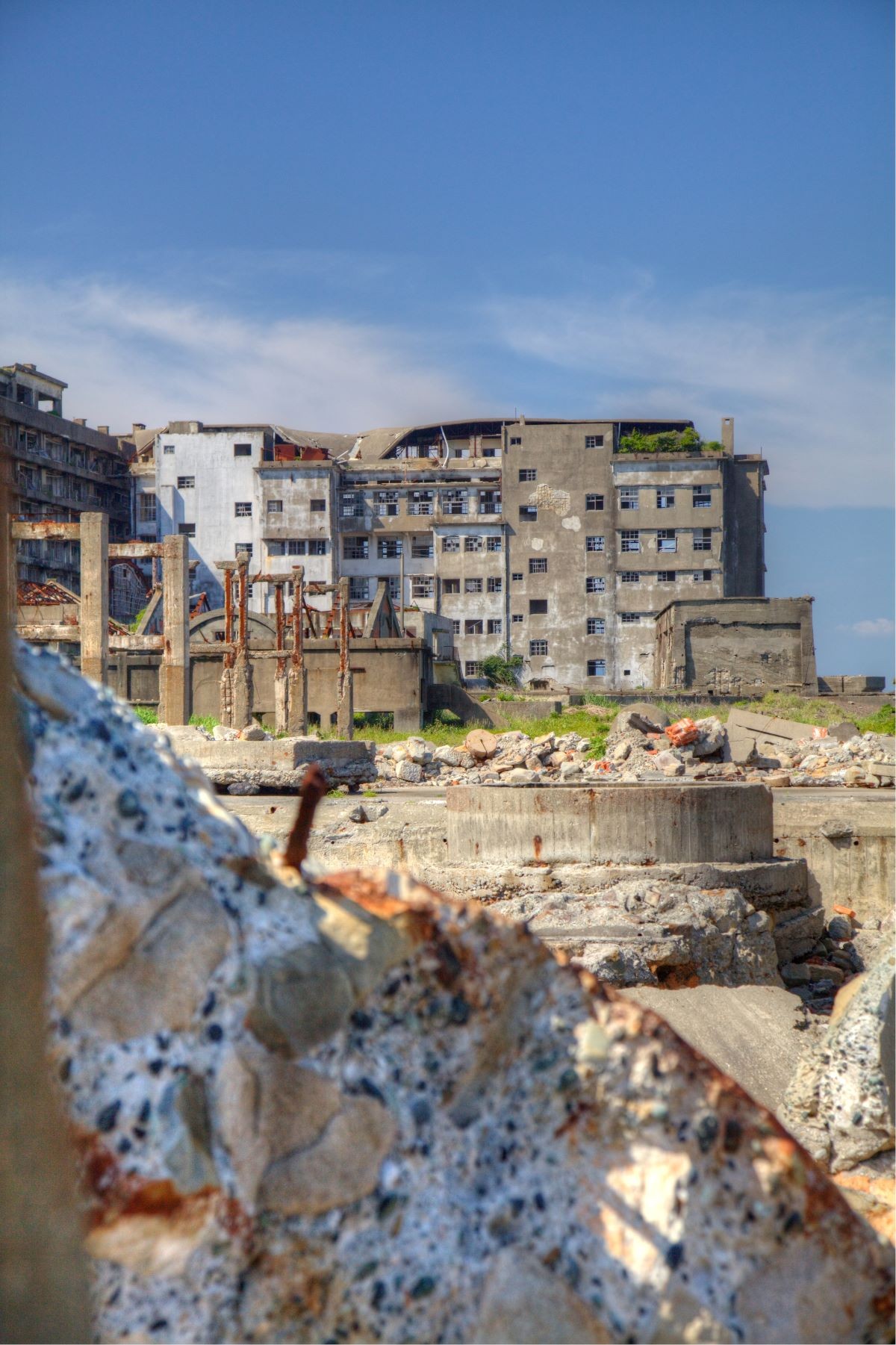 Pemandangan Pulau Gunkanjima