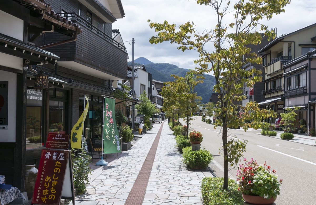 石川 加賀 山中溫泉 湯氣街道