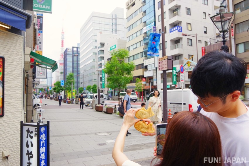 東京 築地場外市場 鯛魚燒 東京鐵塔