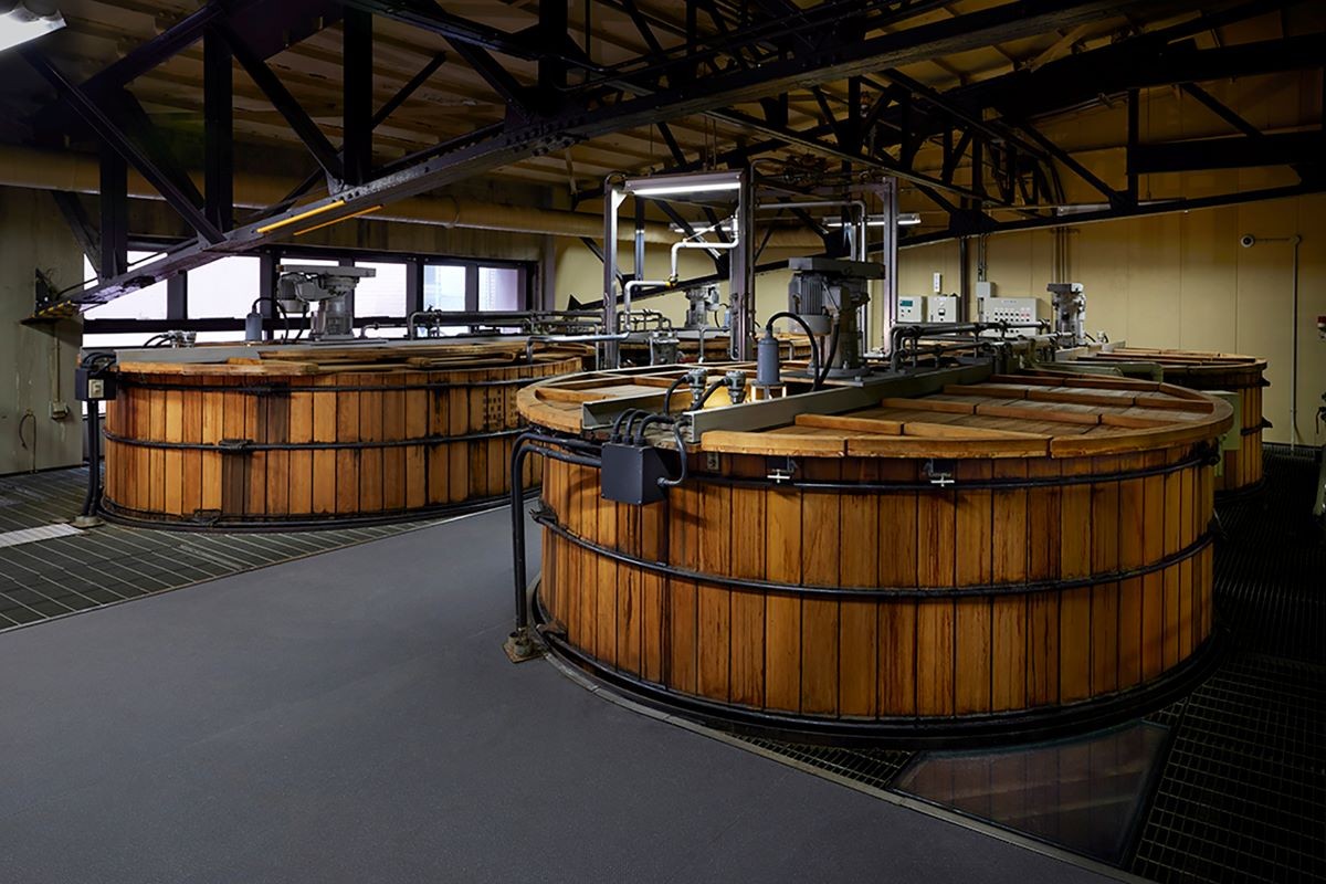 Suntory Whisky Yamazaki Distillery Fermentation Tank