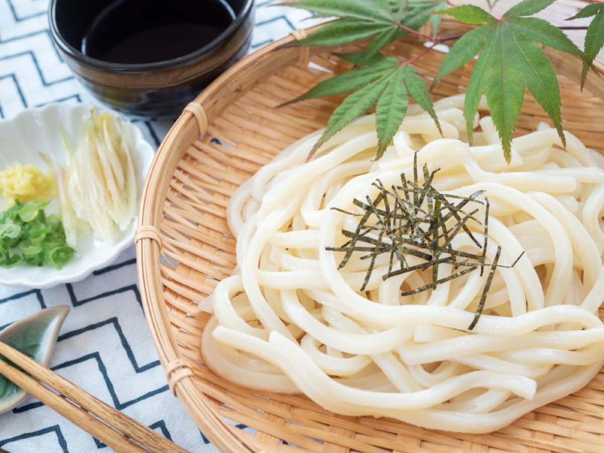 日本料理 日本文化 竹籠烏龍麵