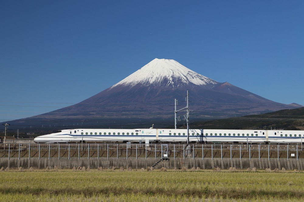 旅行日 日本文化 富士山 東海道新幹線