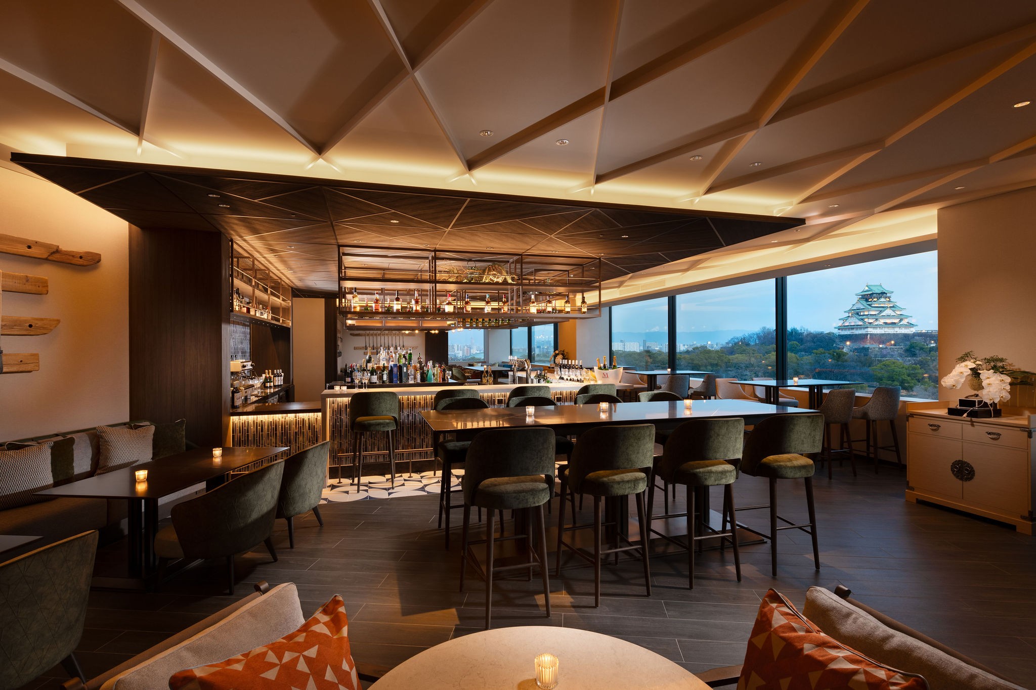 Restoran Lounge & Bar DoubleTree by Hilton Osaka Castle