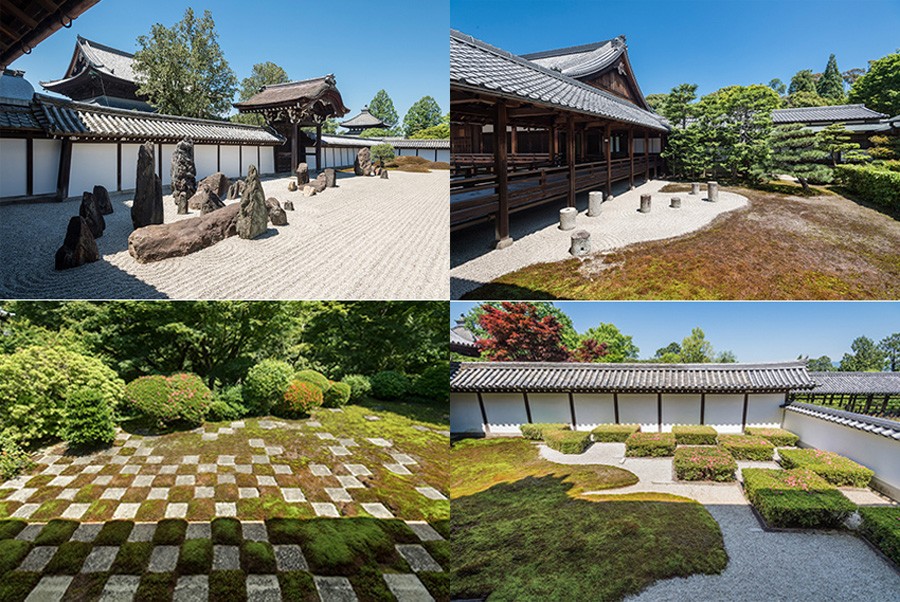 東福寺 庭園 新綠的京都